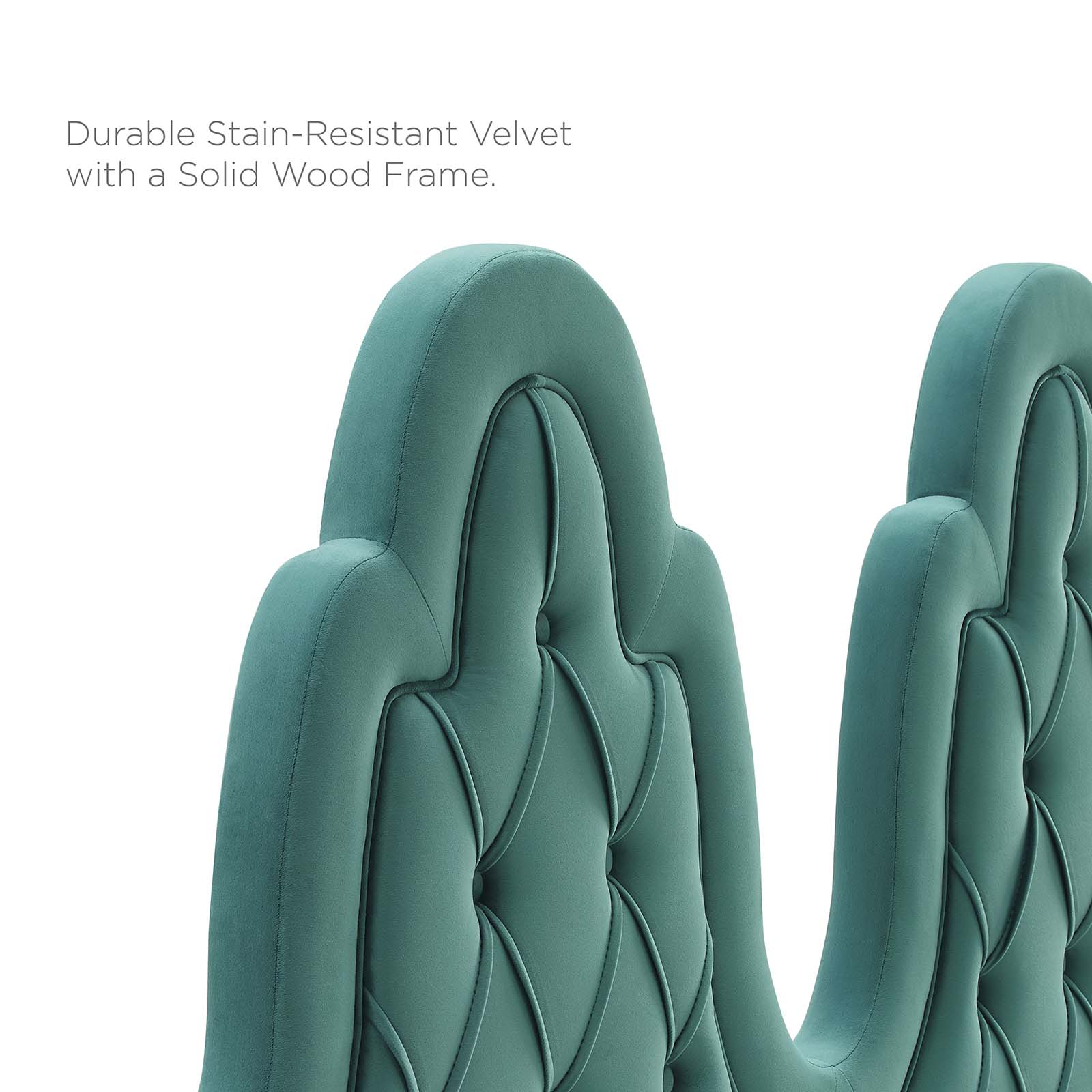 Augustine Tufted Performance Velvet Twin Headboard by Modway