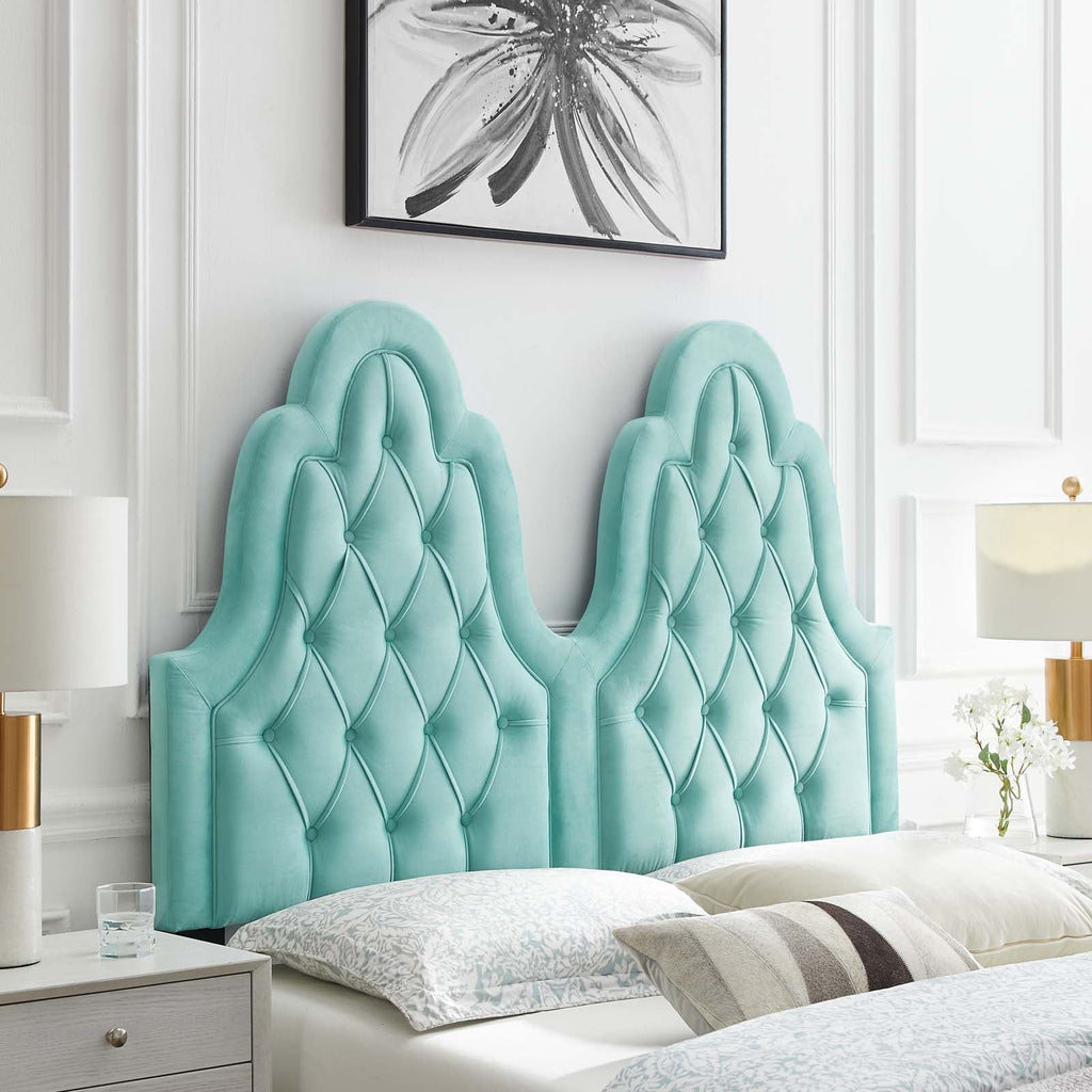Augustine Tufted Performance Velvet King/California King Headboard by Modway