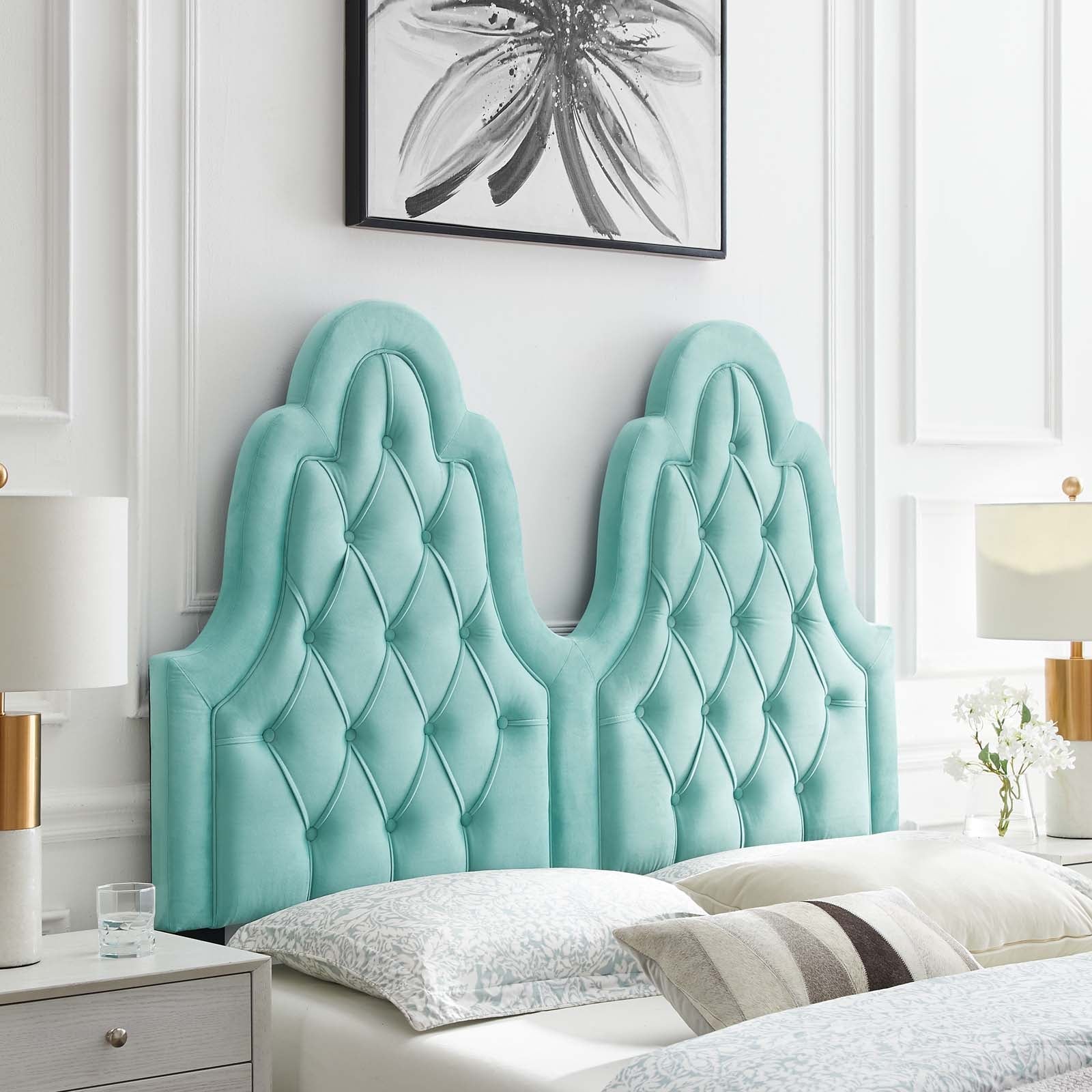 Augustine Tufted Performance Velvet King/California King Headboard by Modway