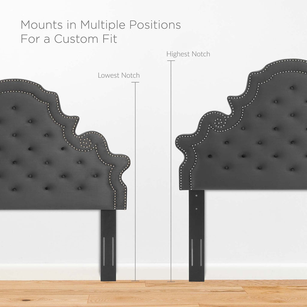 Diana Tufted Performance Velvet Twin Headboard by Modway