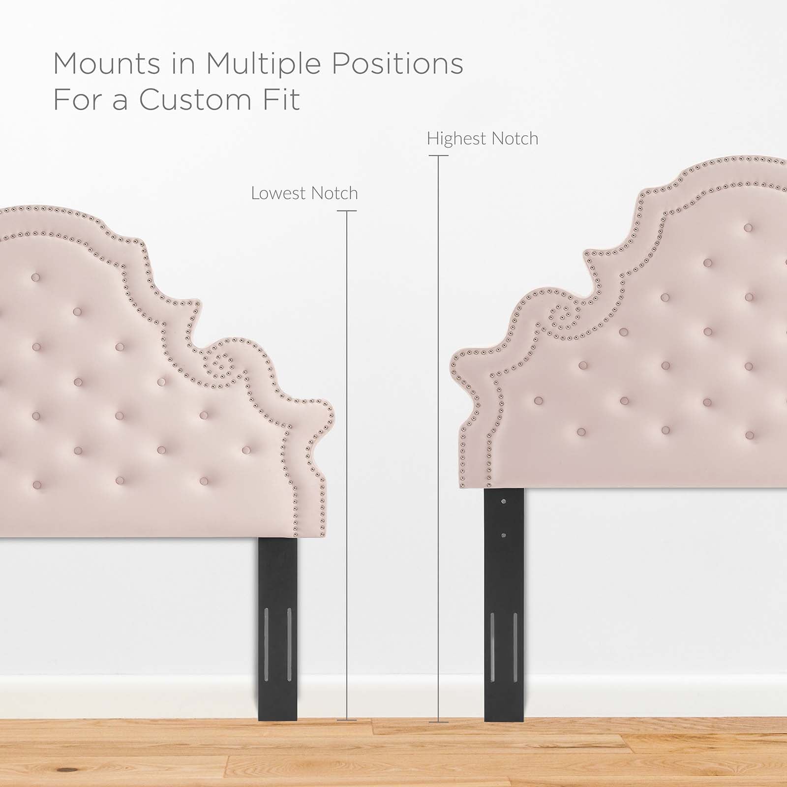 Diana Tufted Performance Velvet Twin Headboard by Modway