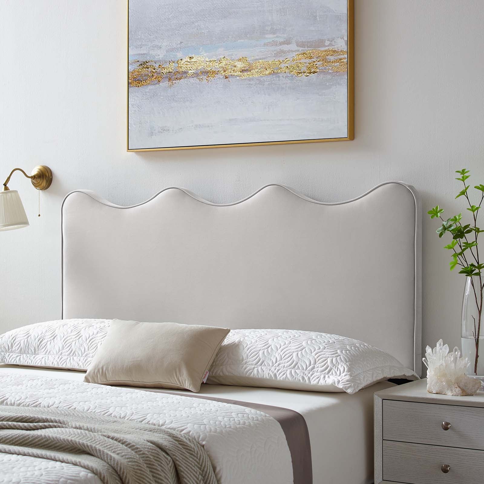 Athena Performance Velvet Twin Headboard by Modway
