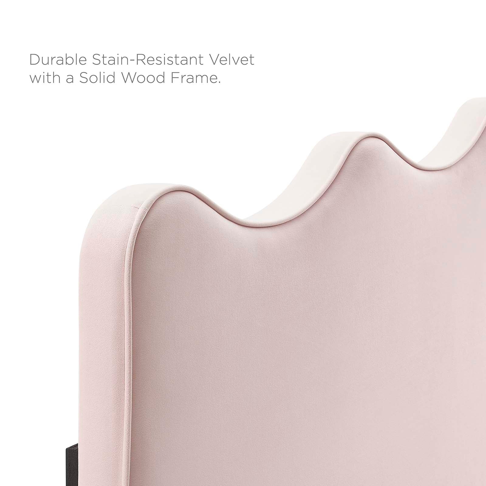 Athena Performance Velvet Twin Headboard by Modway