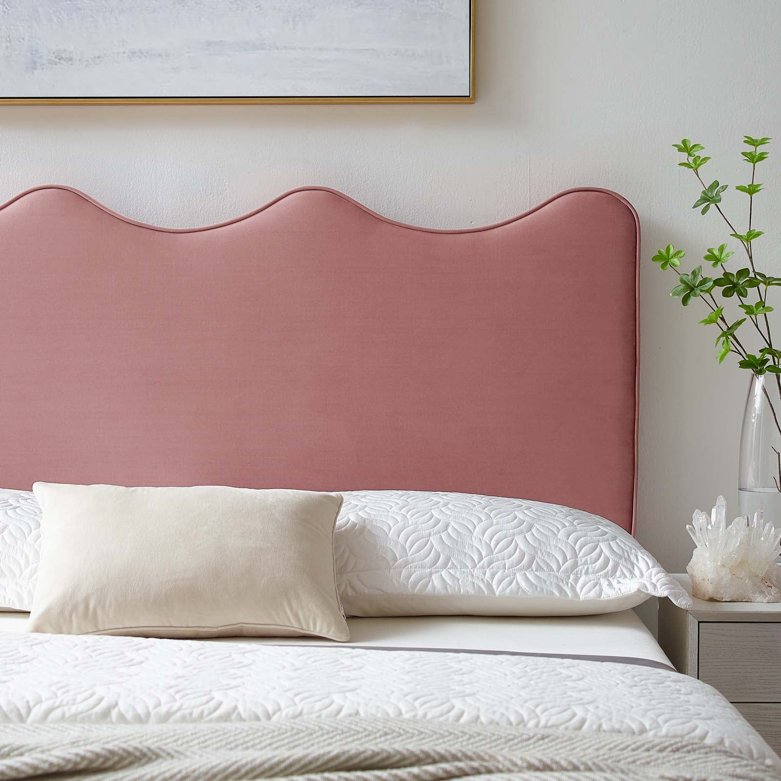 Athena Performance Velvet Full/Queen Headboard by Modway