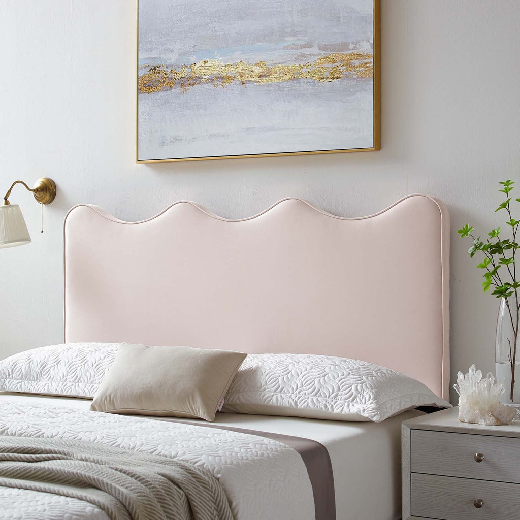 Athena Performance Velvet Full/Queen Headboard by Modway
