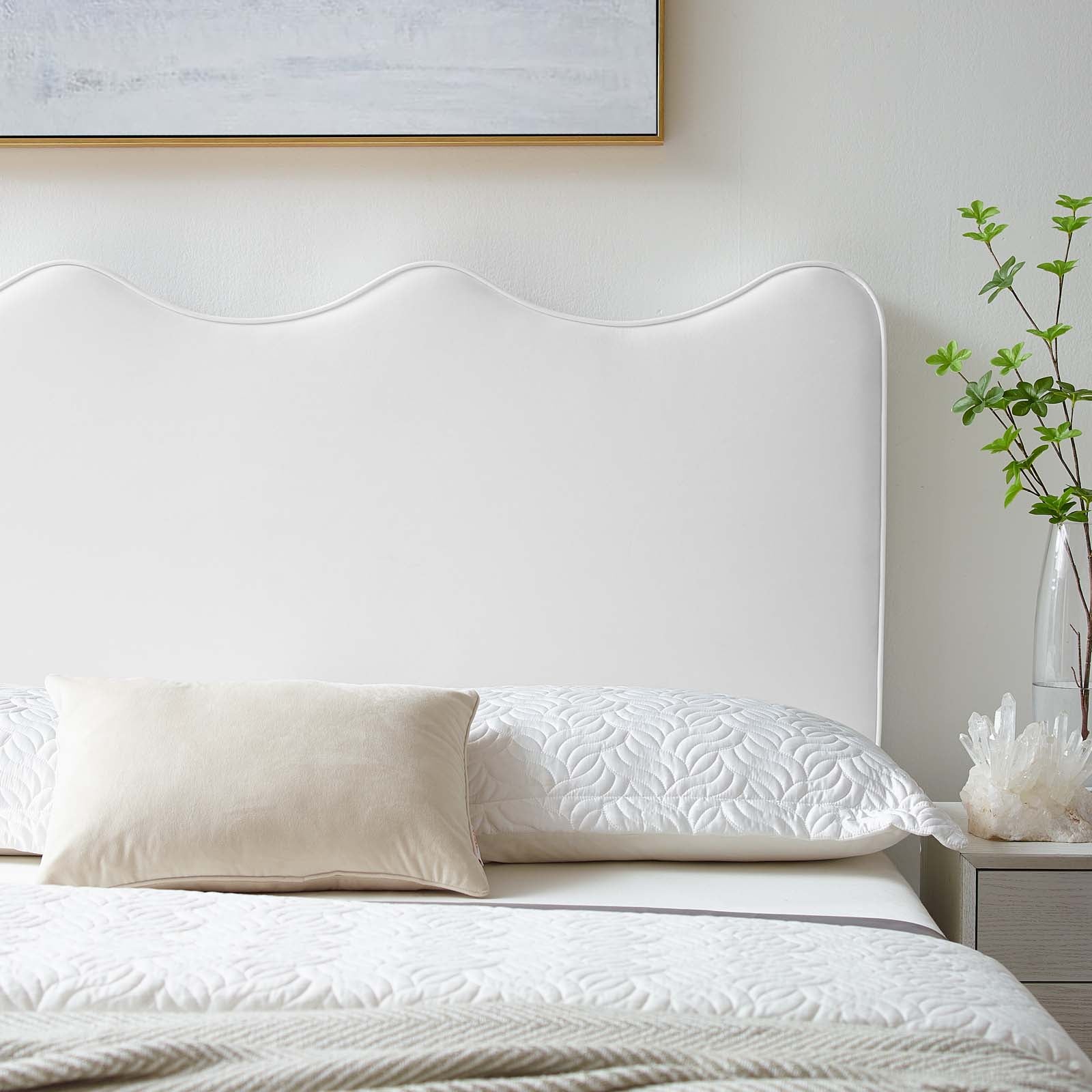 Athena Performance Velvet Full/Queen Headboard by Modway