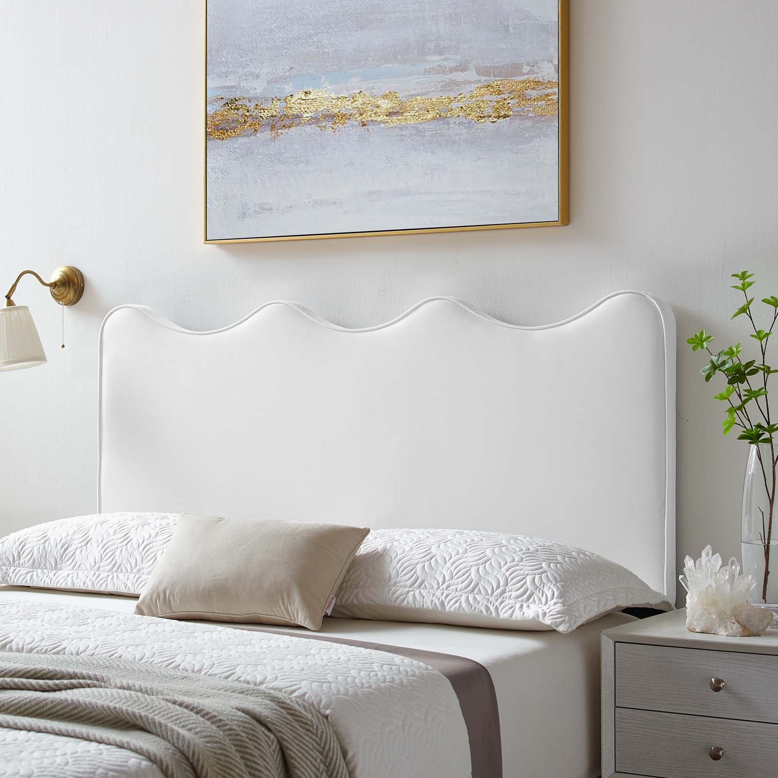 Athena Performance Velvet Full/Queen Headboard by Modway
