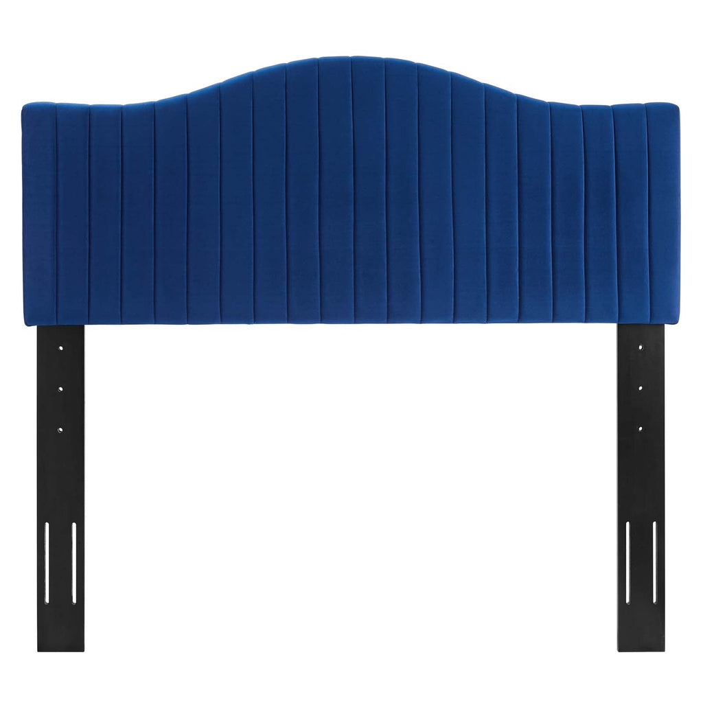 Brielle Channel Tufted Performance Velvet Twin Headboard by Modway