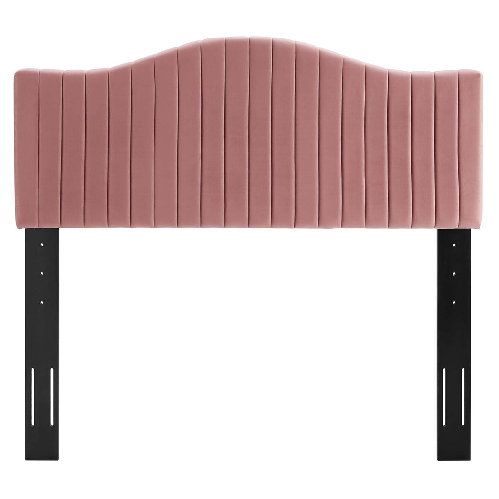 Brielle Channel Tufted Performance Velvet Full/Queen Headboard by Modway