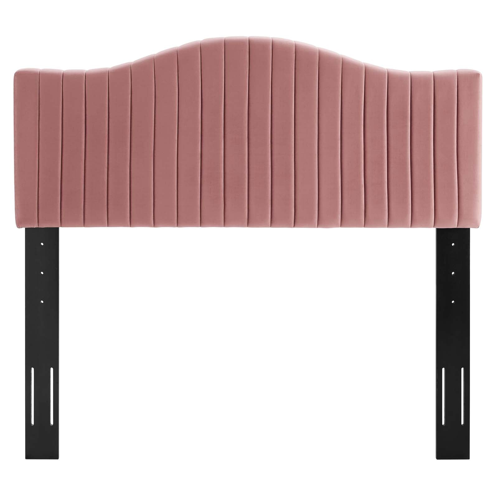 Brielle Channel Tufted Performance Velvet Full/Queen Headboard by Modway