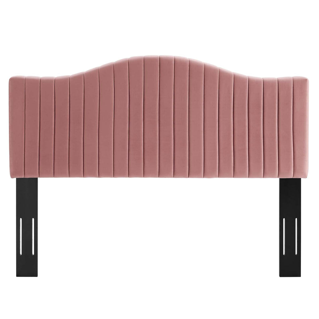 Brielle Channel Tufted Performance Velvet Full/Queen Headboard by Modway