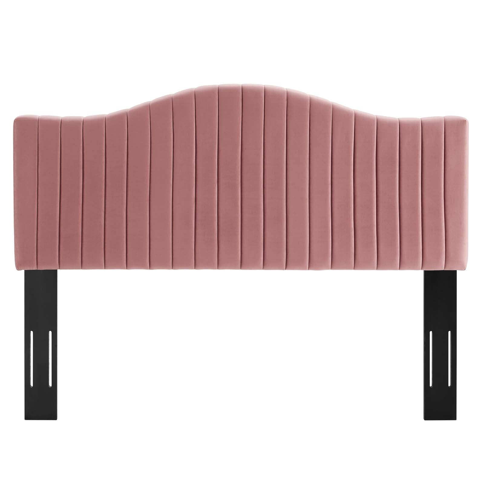 Brielle Channel Tufted Performance Velvet Full/Queen Headboard by Modway