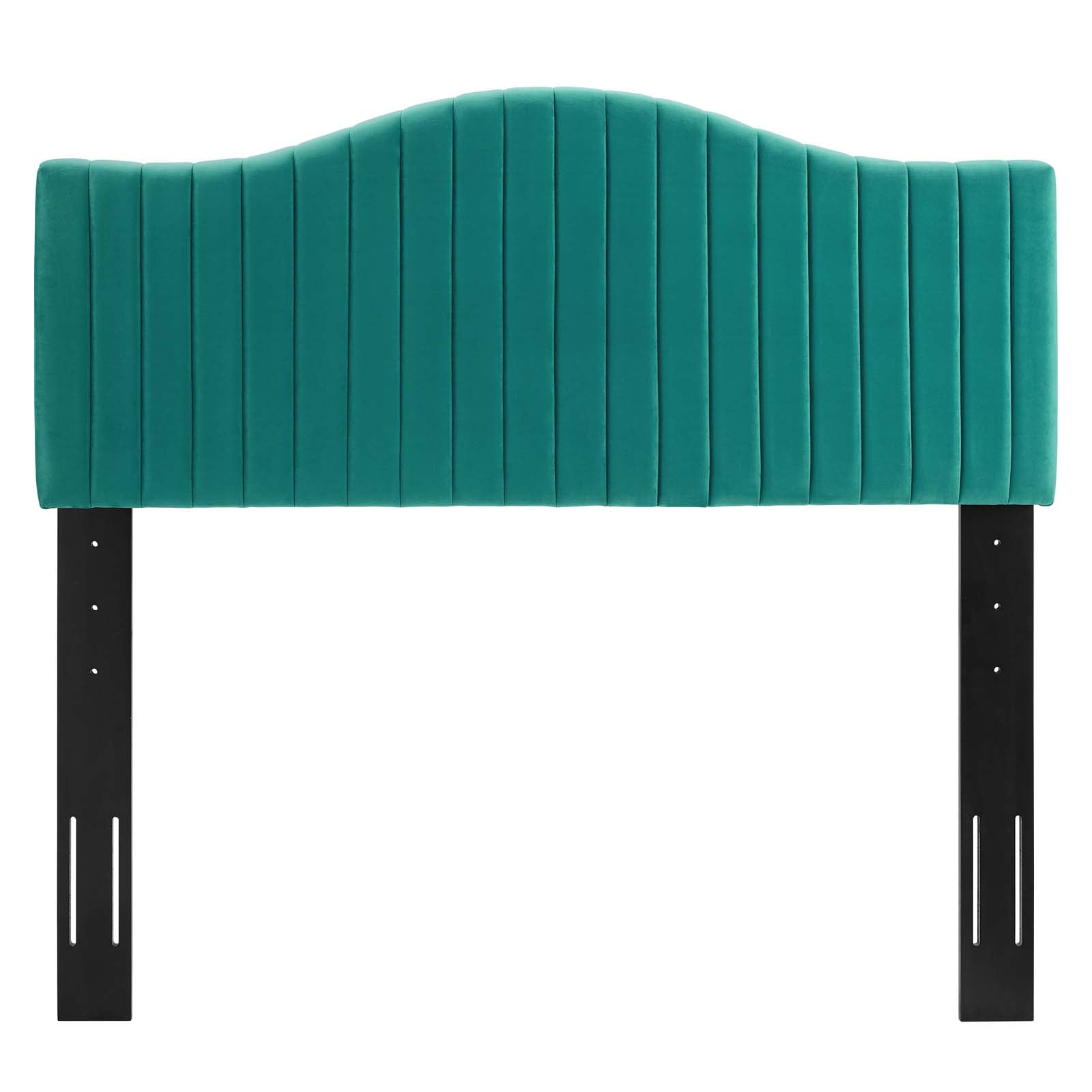 Brielle Channel Tufted Performance Velvet Full/Queen Headboard by Modway