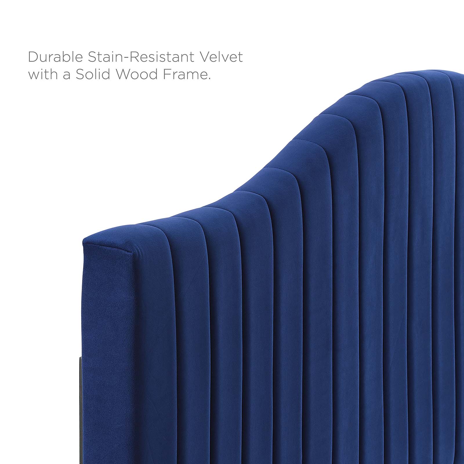 Brielle Channel Tufted Performance Velvet King/California King Headboard by Modway