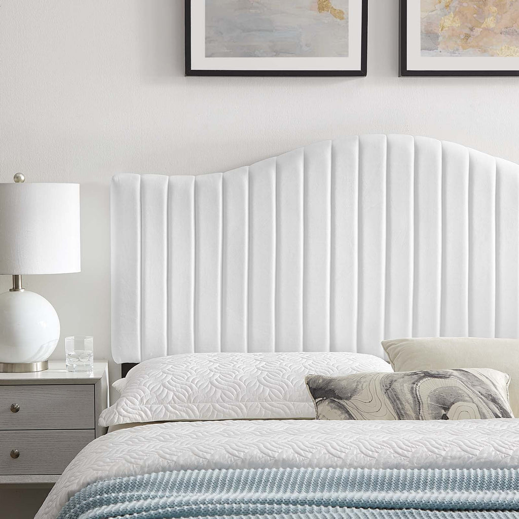 Brielle Channel Tufted Performance Velvet King/California King Headboard by Modway