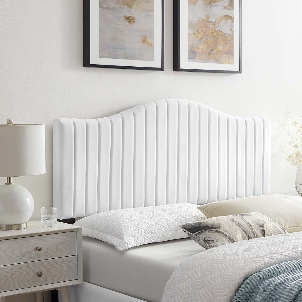 Brielle Channel Tufted Performance Velvet King/California King Headboard by Modway
