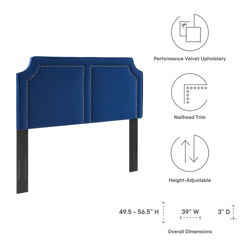 Cynthia Performance Velvet Twin Headboard by Modway