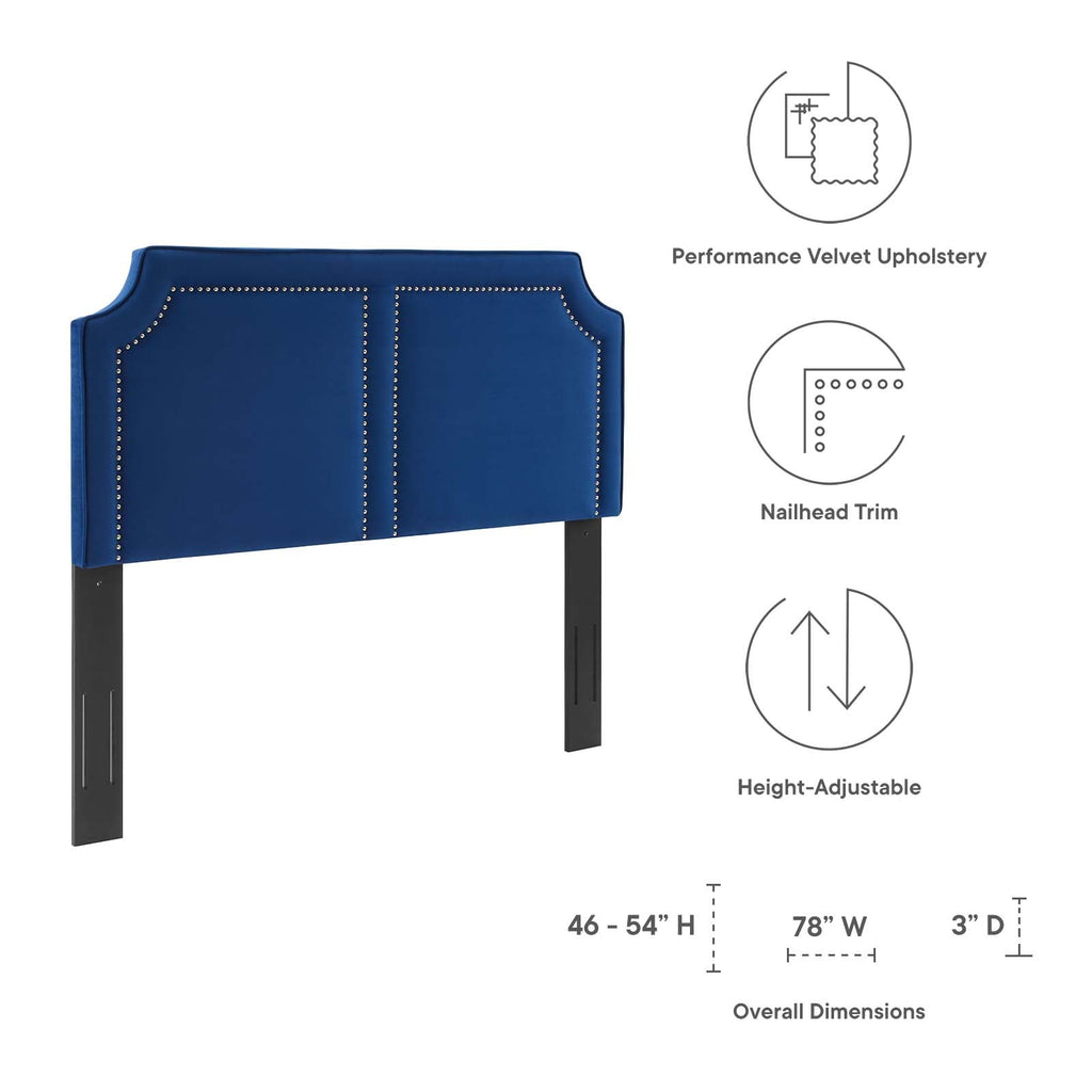Cynthia Performance Velvet King/California King Headboard by Modway