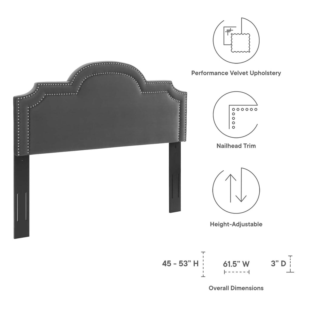 Belinda Performance Velvet Full/Queen Headboard by Modway