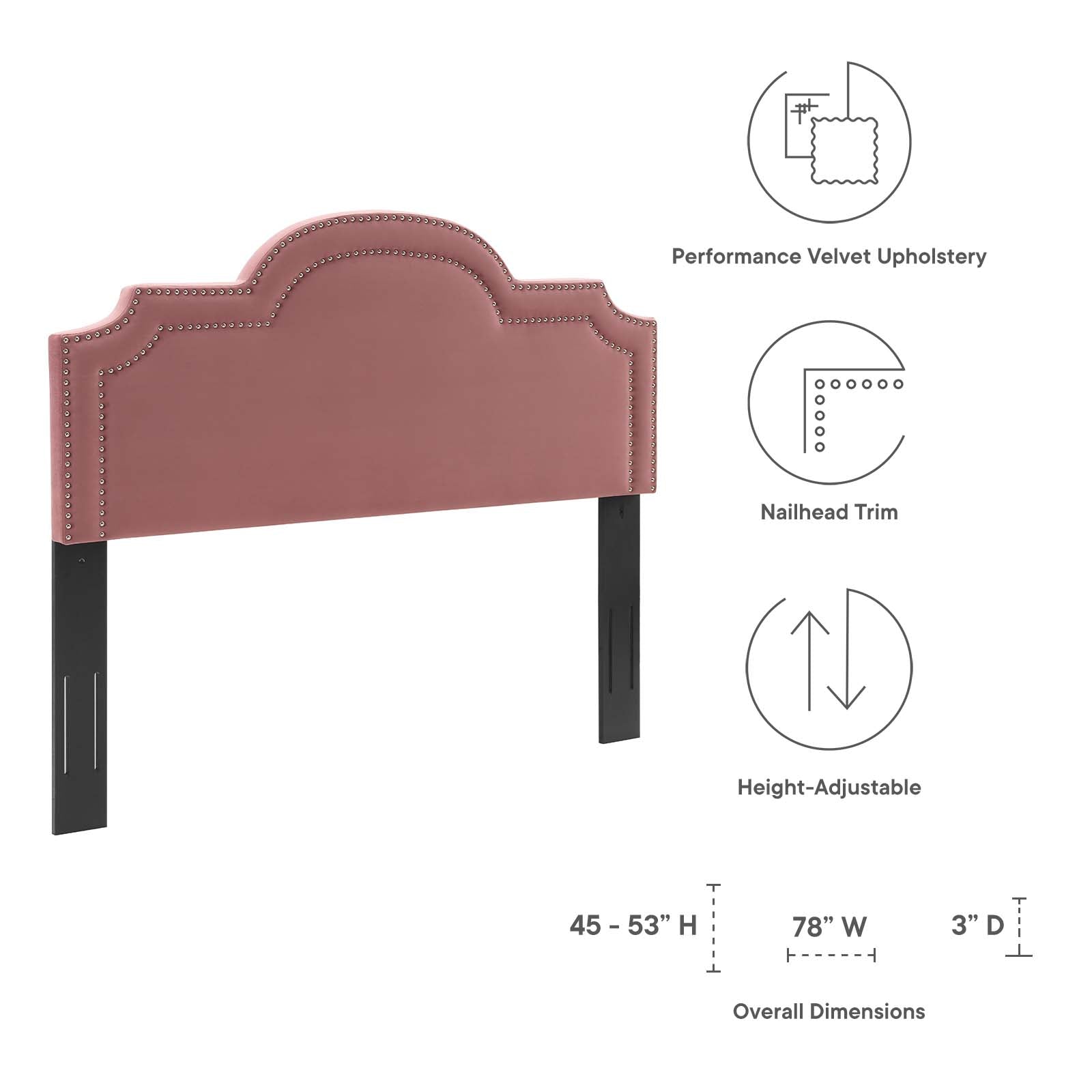 Belinda Performance Velvet King/California King Headboard by Modway