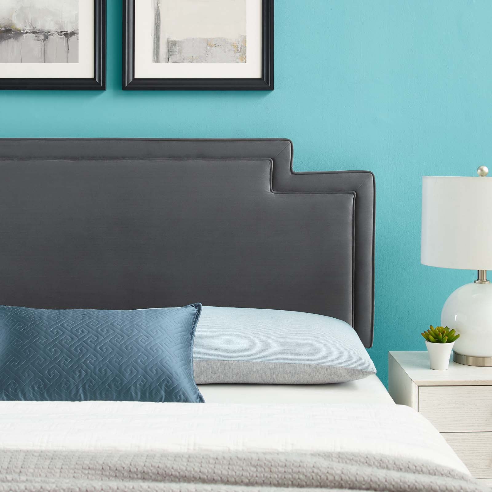 Transfix Performance Velvet King/California King Headboard by Modway