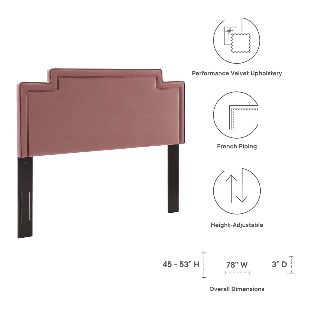 Transfix Performance Velvet King/California King Headboard by Modway