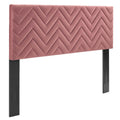 Mercy Chevron Tufted Performance Velvet King/California King Headboard by Modway