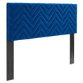Mercy Chevron Tufted Performance Velvet King/California King Headboard by Modway