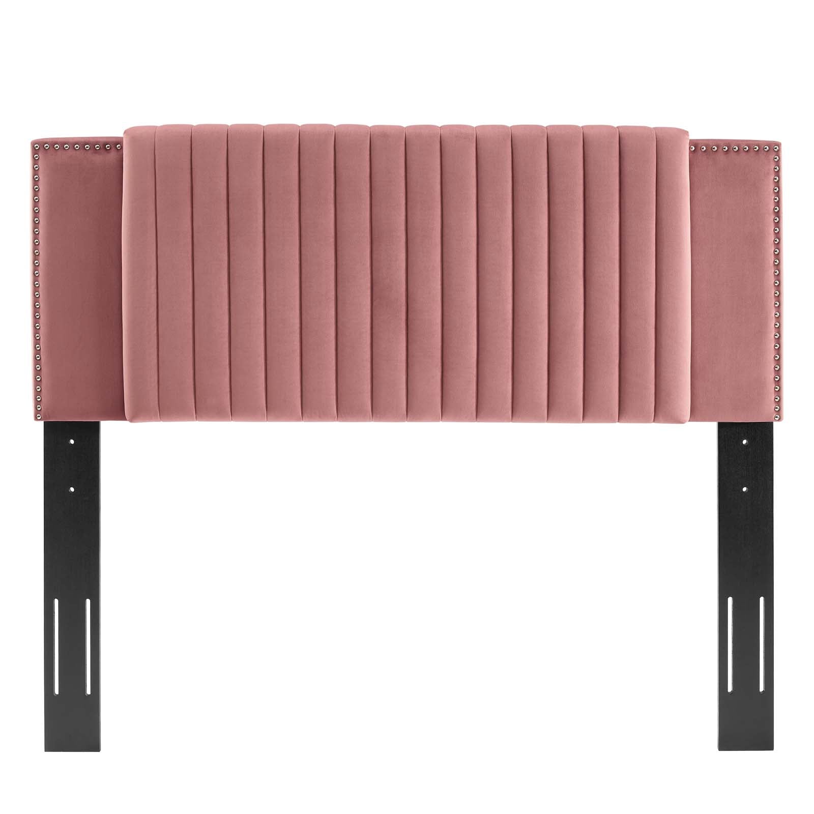 Felicity Channel Tufted Performance Velvet Twin Headboard by Modway