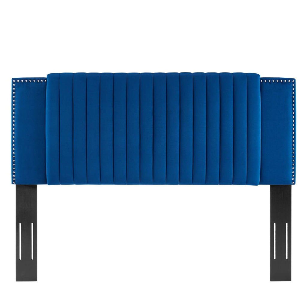 Felicity Channel Tufted Performance Velvet Twin Headboard by Modway