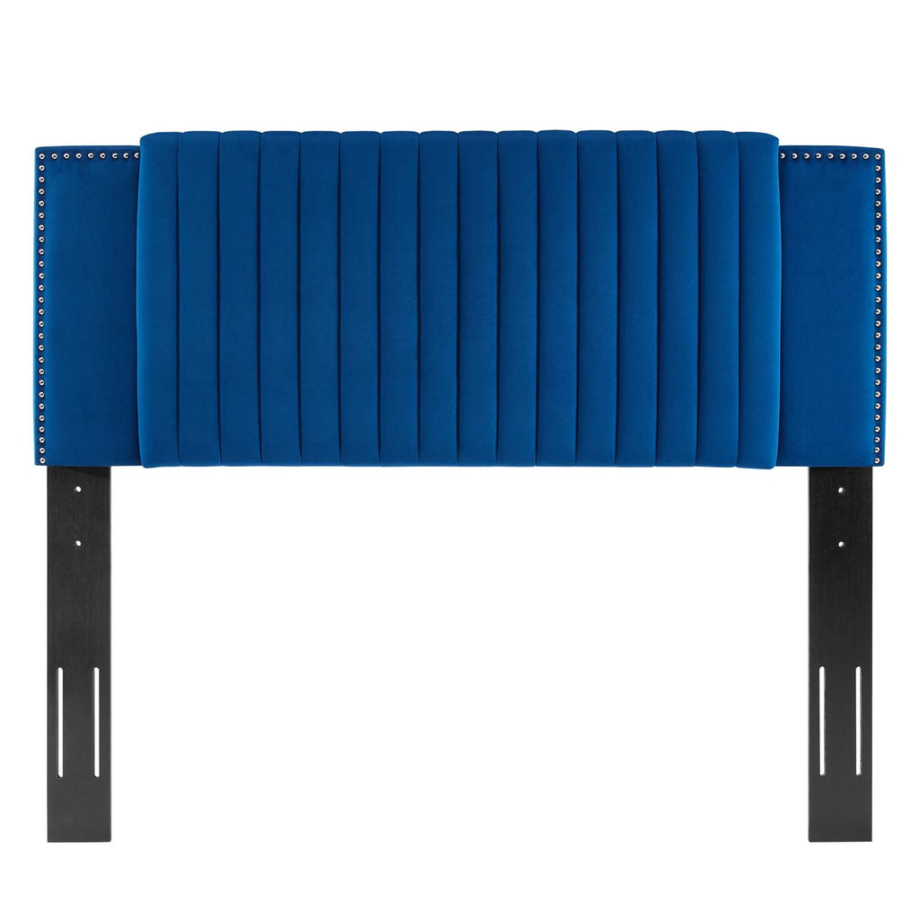 Felicity Channel Tufted Performance Velvet Twin Headboard by Modway