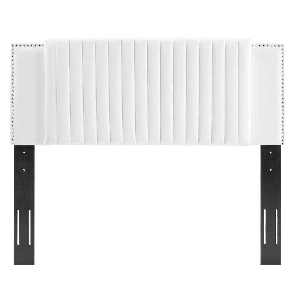 Felicity Channel Tufted Performance Velvet Twin Headboard by Modway