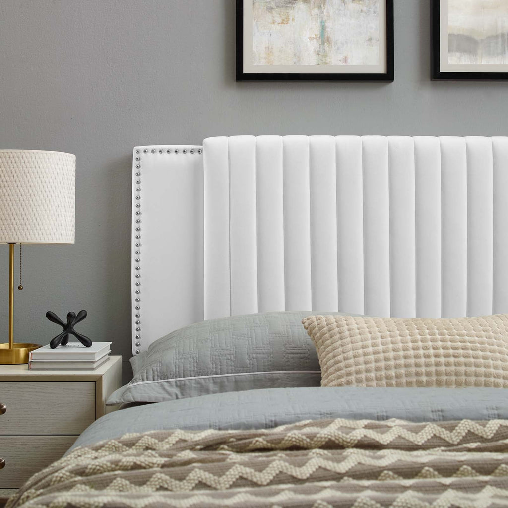 Felicity Channel Tufted Performance Velvet Twin Headboard by Modway