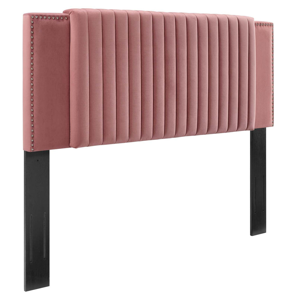 Felicity Channel Tufted Performance Velvet King/California King Headboard by Modway
