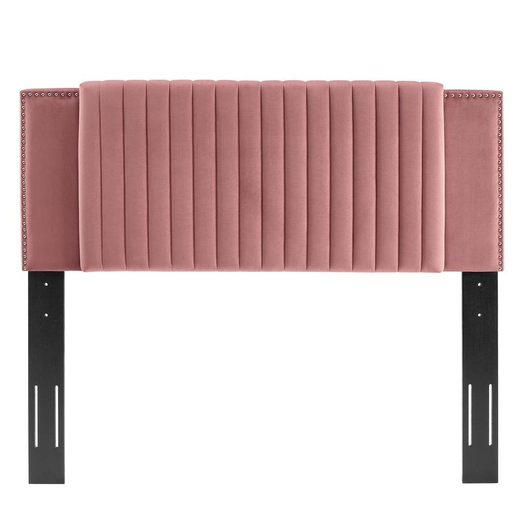 Felicity Channel Tufted Performance Velvet King/California King Headboard by Modway