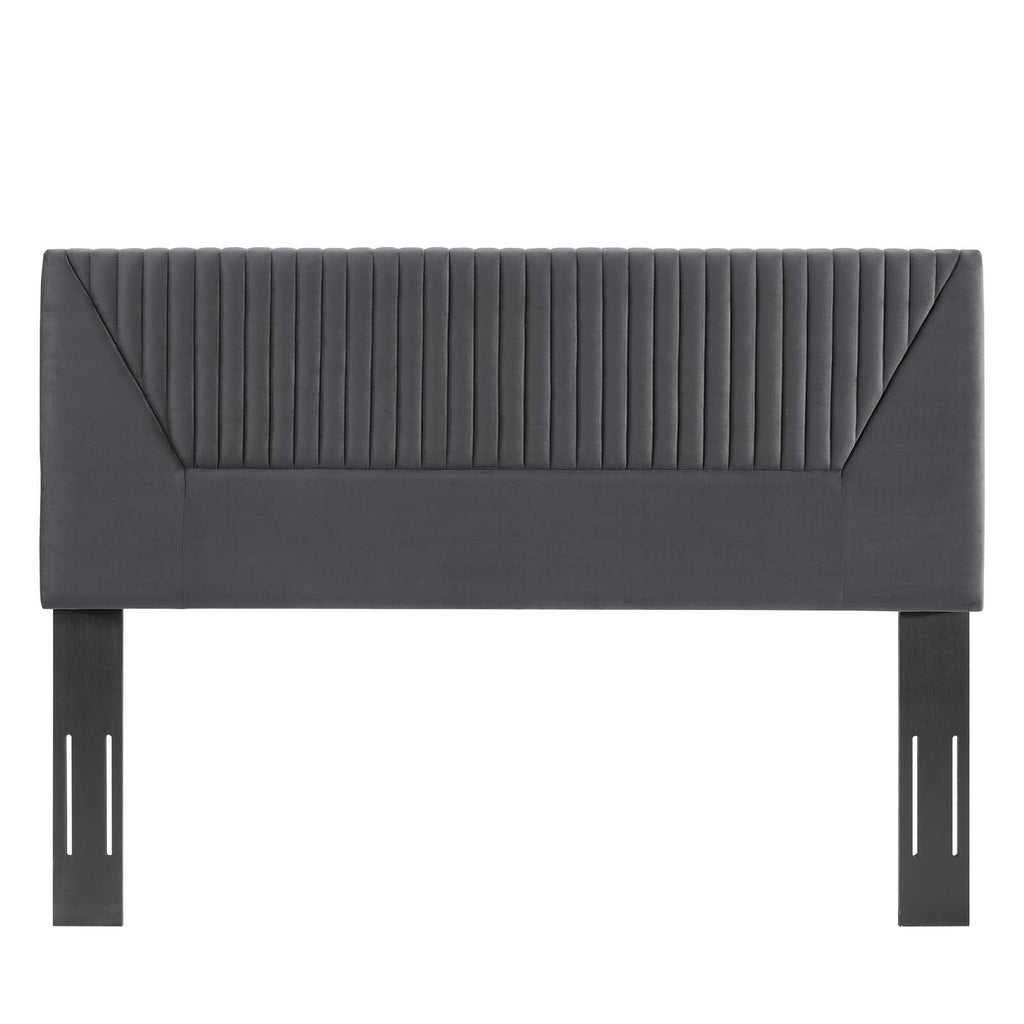 Patience Channel Tufted Performance Velvet Twin Headboard by Modway