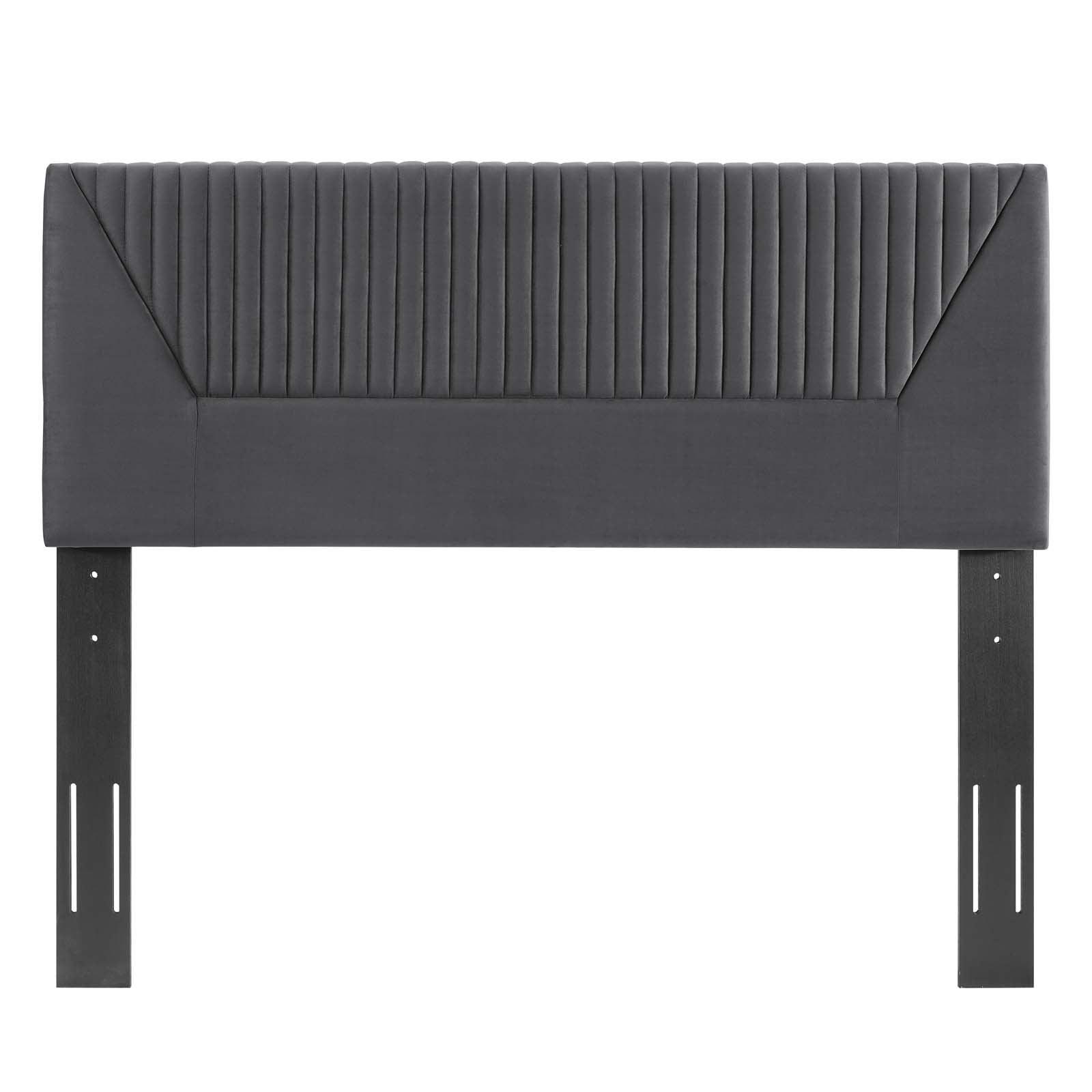 Patience Channel Tufted Performance Velvet Twin Headboard by Modway