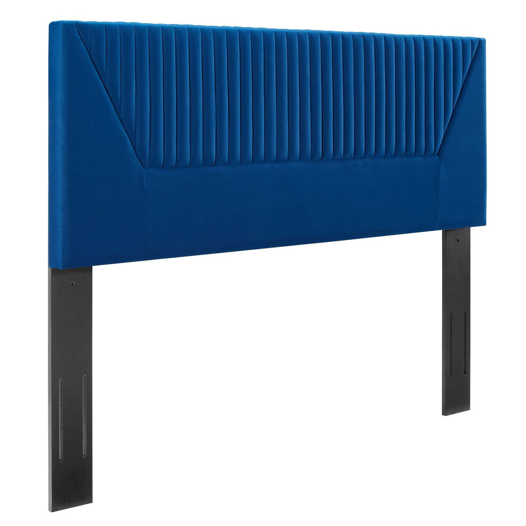 Patience Channel Tufted Performance Velvet Full/Queen Headboard by Modway