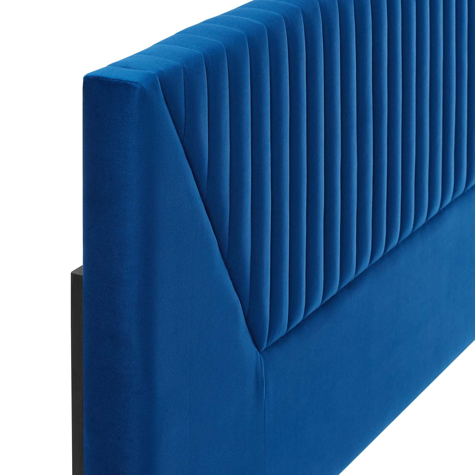 Patience Channel Tufted Performance Velvet Full/Queen Headboard by Modway