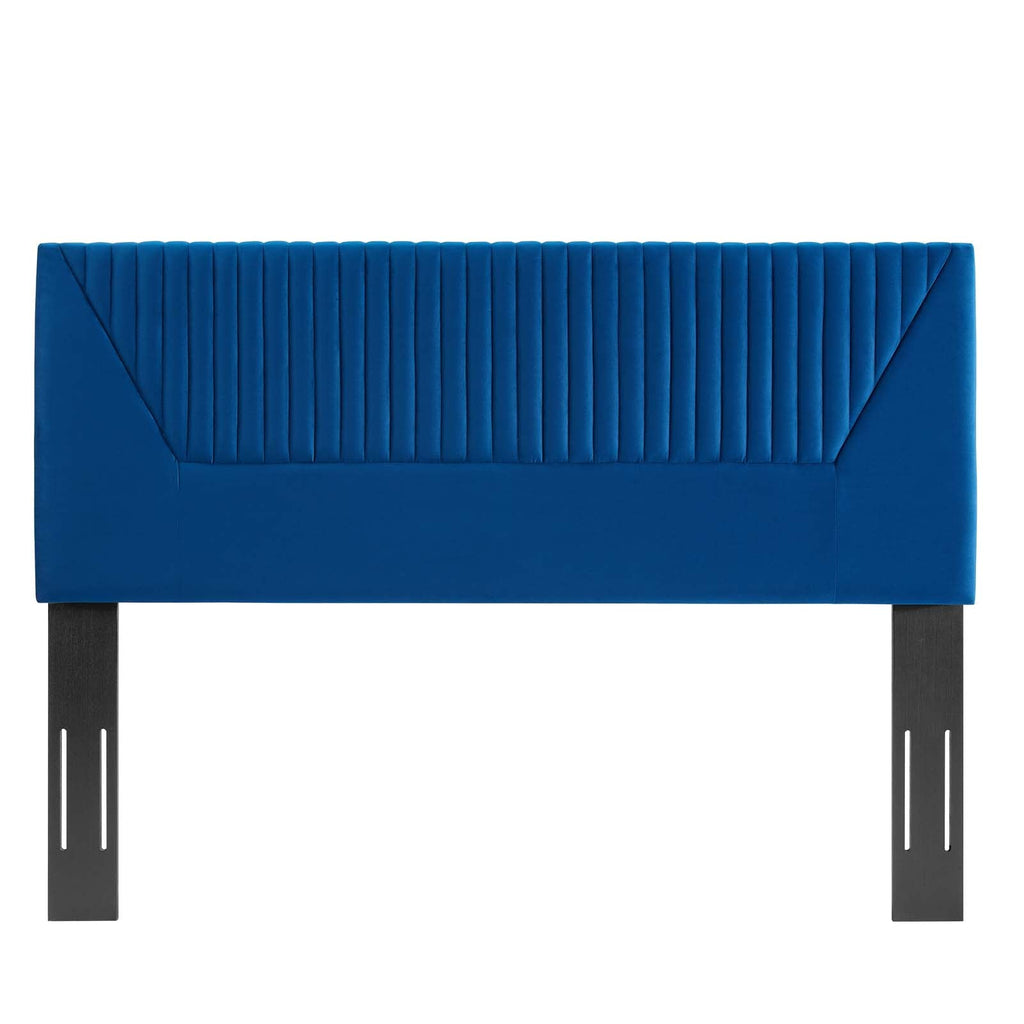 Patience Channel Tufted Performance Velvet King/California King Headboard by Modway