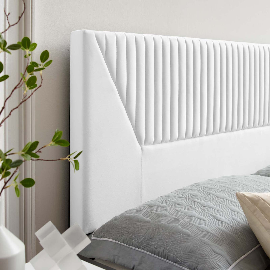 Patience Channel Tufted Performance Velvet King/California King Headboard by Modway