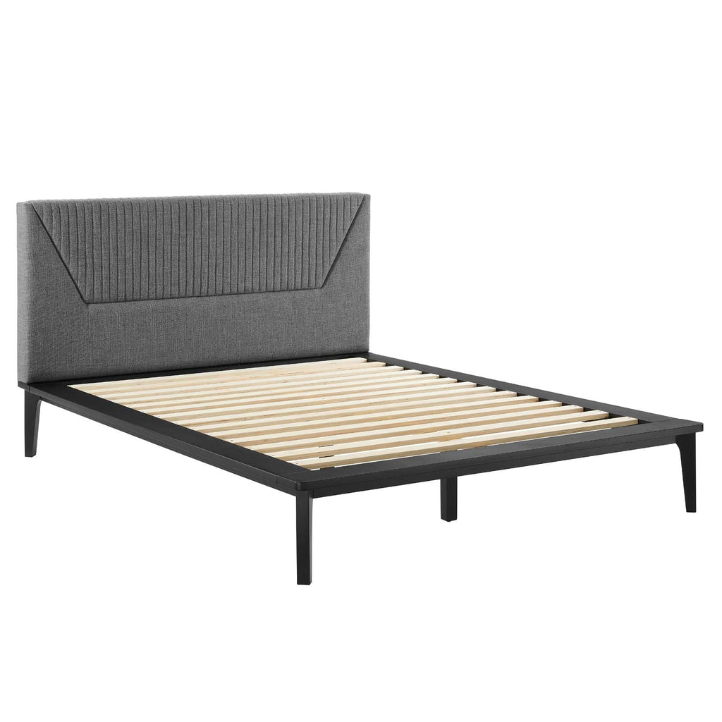 Dakota Upholstered Queen Platform Bed by Modway