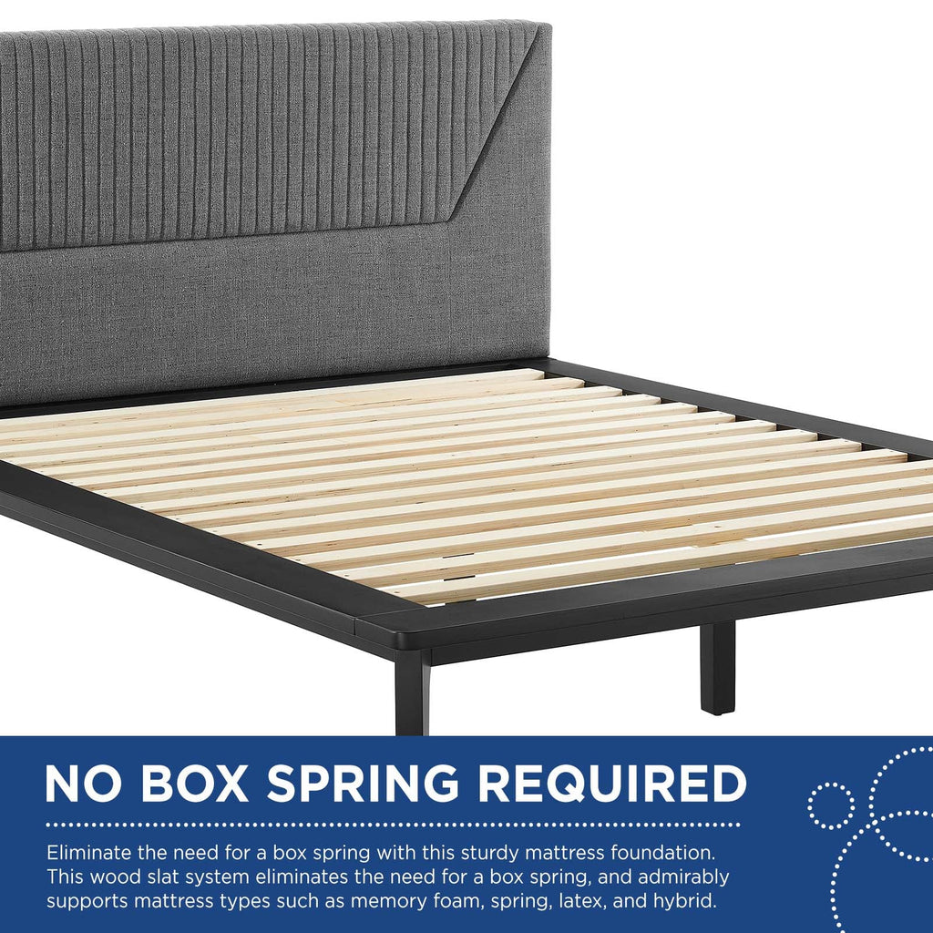 Dakota Upholstered Queen Platform Bed by Modway