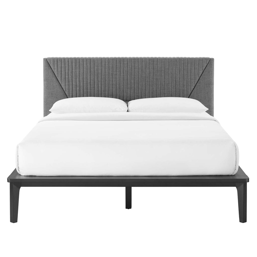 Dakota Upholstered Queen Platform Bed by Modway