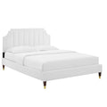 Sienna Performance Velvet Queen Platform Bed by Modway