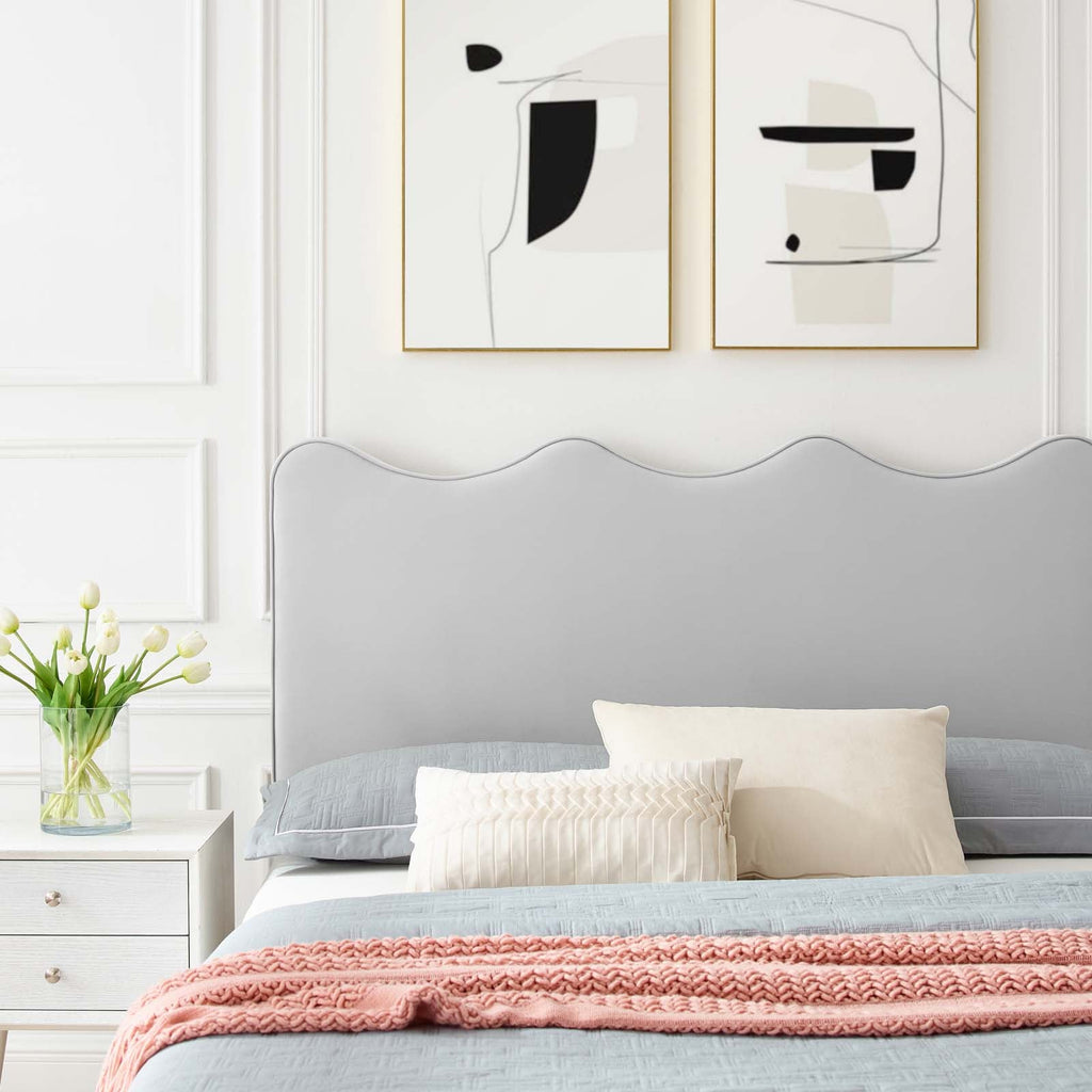 Current Performance Velvet Twin Platform Bed by Modway