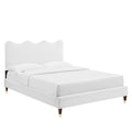 Current Performance Velvet Full Platform Bed by Modway