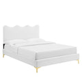 Current Performance Velvet Queen Platform Bed by Modway