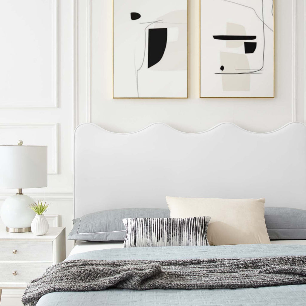 Current Performance Velvet Queen Platform Bed by Modway