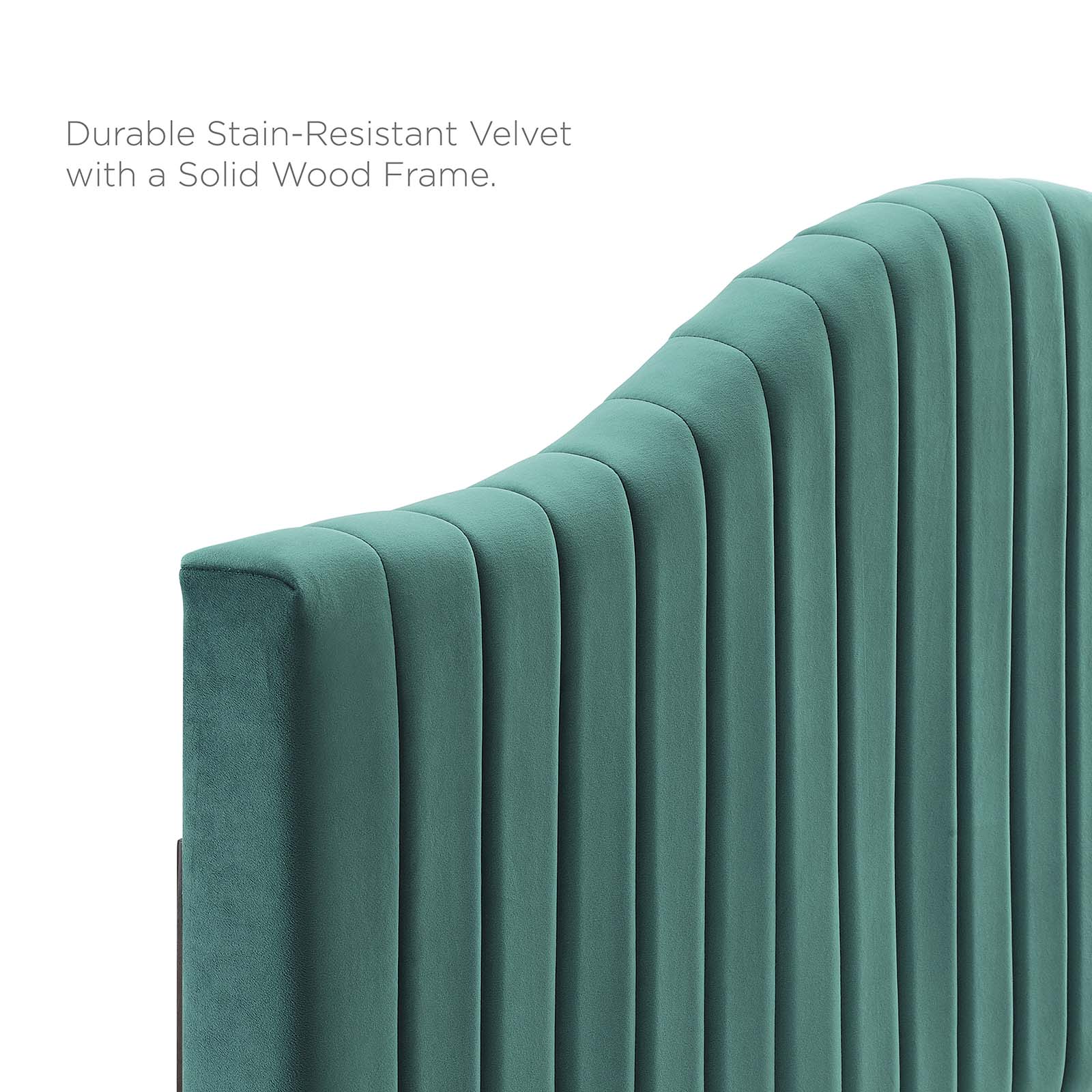 Juniper Channel Tufted Performance Velvet Full Platform Bed by Modway